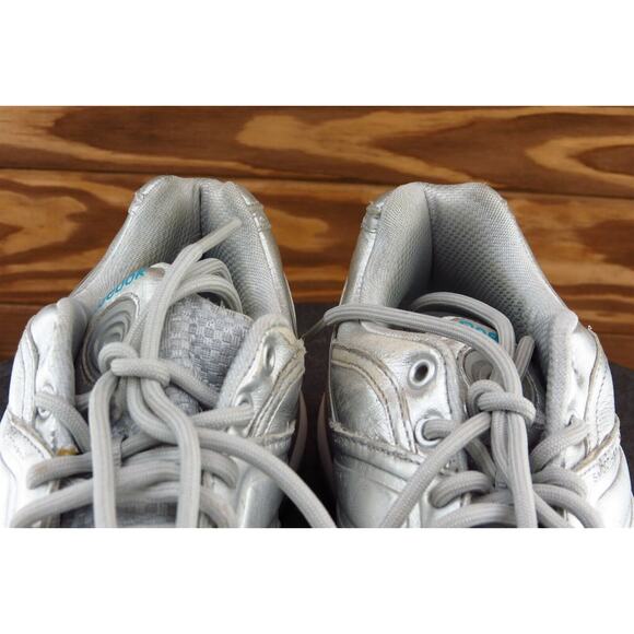Reebok Women Size 6.5 M Silver Running‎ Synthetic 510 - Picture 3 of 8